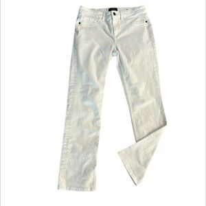 Theory Split Hem Skinny Fresh Denim jeans in white size 26